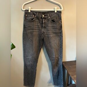 Classic Black Denim Jeans Levi’s 501